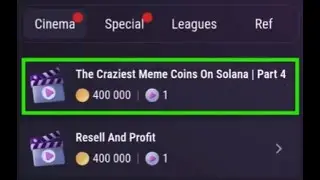 The Craziest Meme Coins on Solana | Part 4 | TapSwap Code | The Craziest Meme Coins on Solana | Part