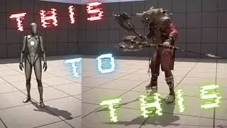 Switch to Paragon Characters in Unreal engine 5