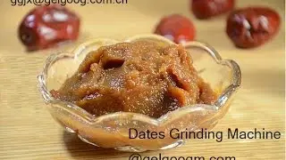 Red Sweet Date Sauce Grinding Machine|Jujube Paste Making Machine