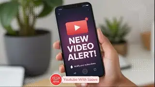 How to Send & Stop Video Notification to YouTube Subscribers | Youtube with Saave