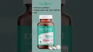 🌟 Bone Fortification: KalciBest Tablets - Your Shield Against Weakness! #kalcibest #healthbest