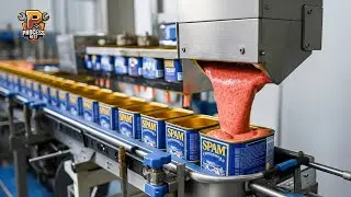 How Millions of SPAM Cans Are Made in a Factory