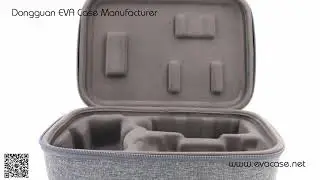 Custom Hard EVA Case for DJI Mavic Drone with molded EVA Inlays