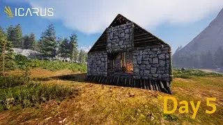 Building a Smithery and Workbench Shack | Icarus