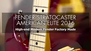 Fender Stratocaster American Elite 2016