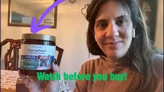 Honest review of this stool eating deterrent for dogs!