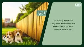 Acme Fence Offering Reliable Services for Residential and Commercial Fence Installation in Akron, OH
