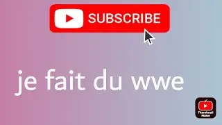 je fait du catch part 3