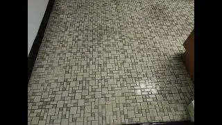Tile cleaning  - before and after