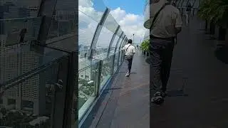 The Unique Building Marina Bay Sands Hotel SkyPark The Observation Deck #explore #travel #tourism