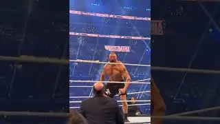 Wrestlemania 38 ROMAN REIGNS V'S Brock Lesnar  Wrestlemania April 03 2022 Roman New Unifiel champion