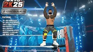 RELEASED ! WR3D NEW MOD BY FEDERATION ONLINE| NEW MOVES TRIPLE CROSS RHODES | SPEAR | STOMP, MORE...