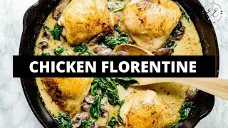 Keto Chicken Florentine Recipe | Emily Enchanted Recipes