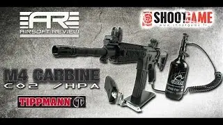 M4 CARBINE CO2 - HPA [ TIPPMANN / SHOOTGAME ] / AIRSOFT REVIEW
