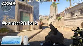 [ASMR Counter Strike 2] trying something new ♡ relaxing keyboard & mouth sounds