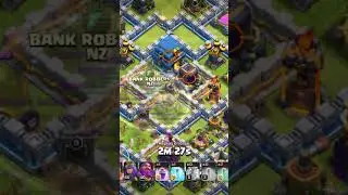 Core destroyed 🥶       #blizzard #coc #fun #wizard #blimp #clashofclans
