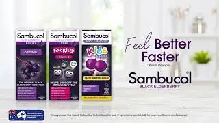 【Sambucol&reg; Singapore】Sambucol Feel Better Faster TVC FY2021