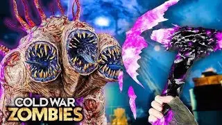 FORSAKEN | SOLO BOSS FIGHT & ENDING CUTSCENE (GODMODE) - Black Ops: Cold War Zombies