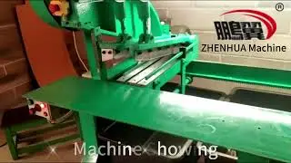 ZHENHUA Low-Cost Corrugated Eccentric Slotter Machine makes small order carton cutting easier