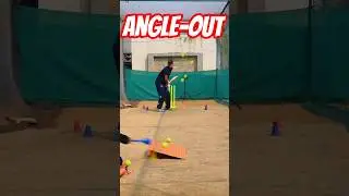 Facing Angle-OUT balls😍| Angle-out BOUNCER BALL🔥#cricket #shorts #youtubeshorts