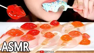 LIP JELLY ASMR POPSICLE JELLY  EATING SOUNDS | 젤리젤리 | 咀嚼音 | ゼリーゼリー | NO TALKING