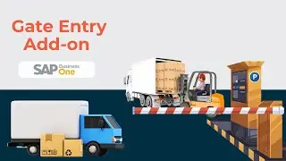 Introduction Video of Gate Entry Addon for SAP Business One by Kabeer Consulting Group #sapb1