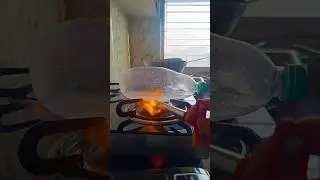 Bottle Explosion Experiment #shorts