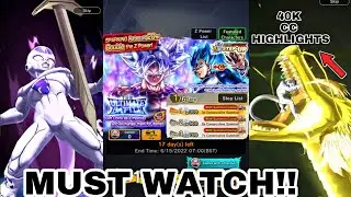 CRAZIEST SUMMONS YOU WILL EVER SEE!!| Db Legends MUI summons 4th anniversary