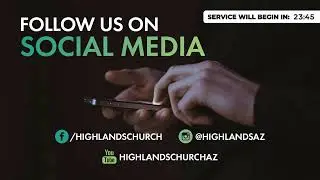Highlands Sunday Service (9:00am)