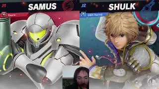 SatekaPau#1 G4'S | Saora ( Samus ) VS SMH | Karnaj ( Shulk ) 1er tour winner SSBU