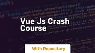 Vue js crash course