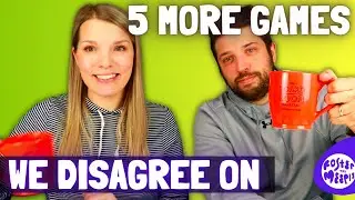 5 MORE Games We Disagree On | Discussion | Board Games & Brew