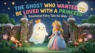 The Kind Princess and the Lonely Ghost | A Beautiful Fairy Tale About Love, Kindness & Friendship