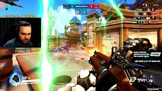 ml7 showing his Baptiste skill! [ Overwatch Season 26 Top 500 ]