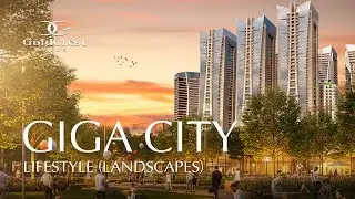 Giga City Lifestyle&ndash; A vision of sustainable living surrounded by lush greenbelts.
