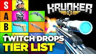 The Krunker Twitch Drops Tier List!