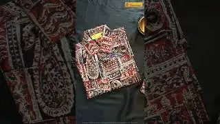 Men's Ethnic Hand Block Printed Shirts in Pure Cotton Bagru and Vanaspati Print | Kadambari Store