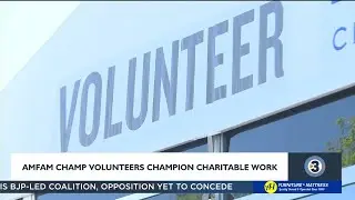 Volunteers help AmFam Champ tee off without a hitch