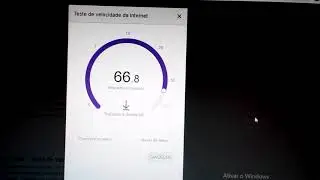 Testando velocidade da internet da valenet  120 mega fibra &oacute;ptica 👊
