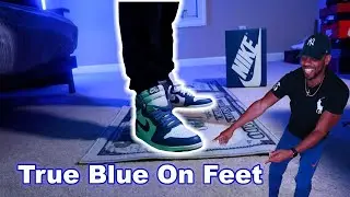 Air Jordan 1 High OG True Blue On Feet Worth it!?