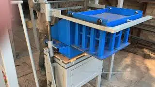 Planta Bloquera AI-350 Vibrobloquera para fabricar Bloques de cemento.