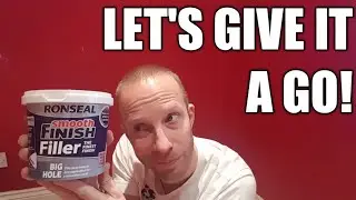 Давайте попробуем Ronseal Smooth Finish Filler Big Hole