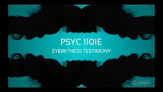 Eyewitness Testimony | Introduction to Psychology