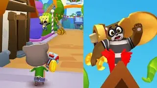 Talking Tom Blast Park - All Level Gameplay iOS,Android.Talking Cat Tom NEW UPDATE GAME