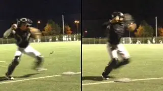 Jan 8th Throwing Extension Sample and video analysis. Next Level Catching Academy