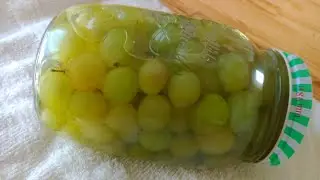 la fa&ccedil;on la plus simple pour conserver des raisins fra&icirc;che dans un bocal pendant 12 mois !