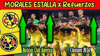 🔥🦅 BOMBA! Alvaro MORALES REAPARECE y ESTALLA por REFUERZOS del AMERICA! LANZA MENSAJE A BA&Ntilde;OS.mp4