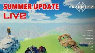 CRAFTOPIA Live 🔴 Summer Update 2021
