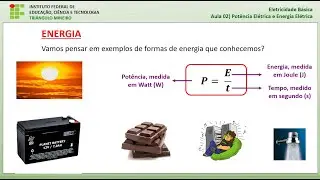 Eletricidade Básica: Aula 02 - Potência Elétrica e Energia Elétrica