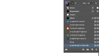 Working with Colors in InDesign